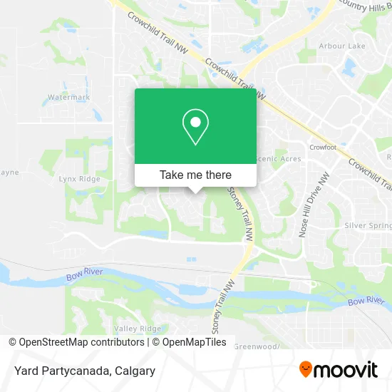 Yard Partycanada map