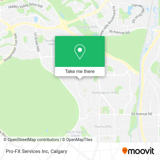 Pro-FX Services Inc map