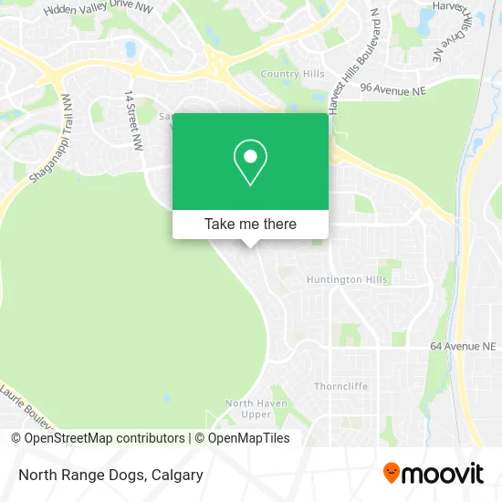 North Range Dogs map