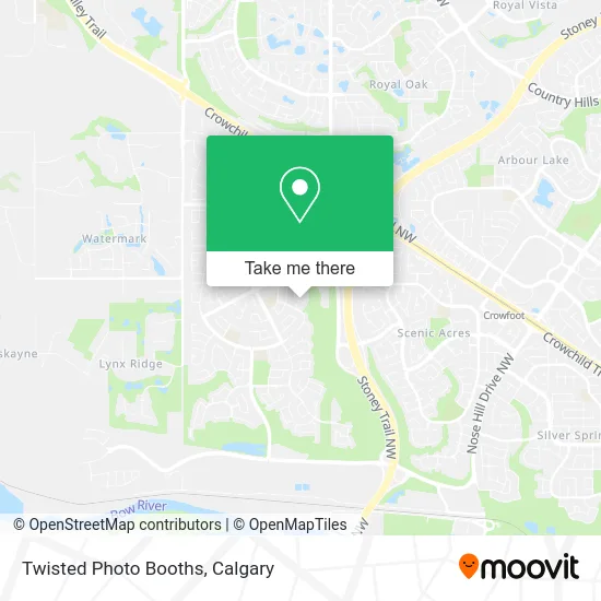 Twisted Photo Booths map