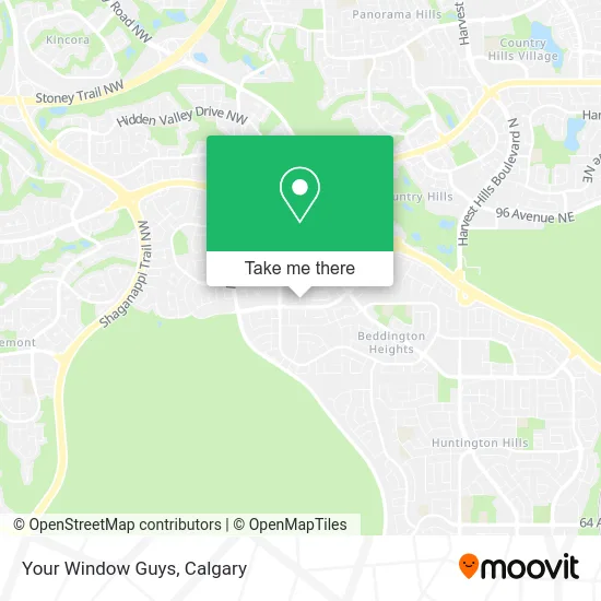 Your Window Guys map