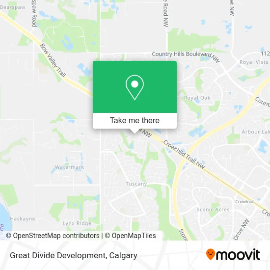 Great Divide Development map