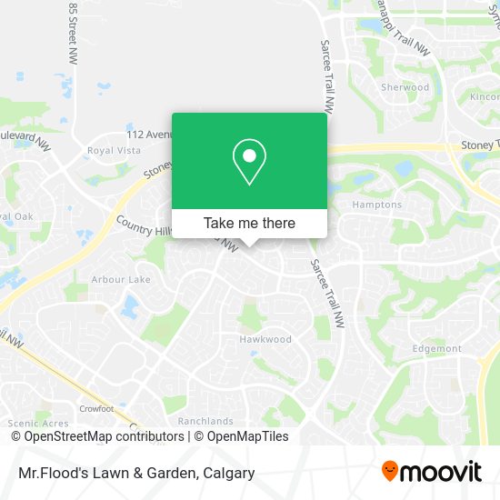 Mr.Flood's Lawn & Garden map
