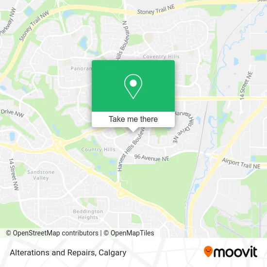 Alterations and Repairs map