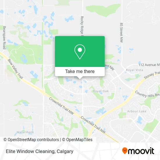 Elite Window Cleaning map