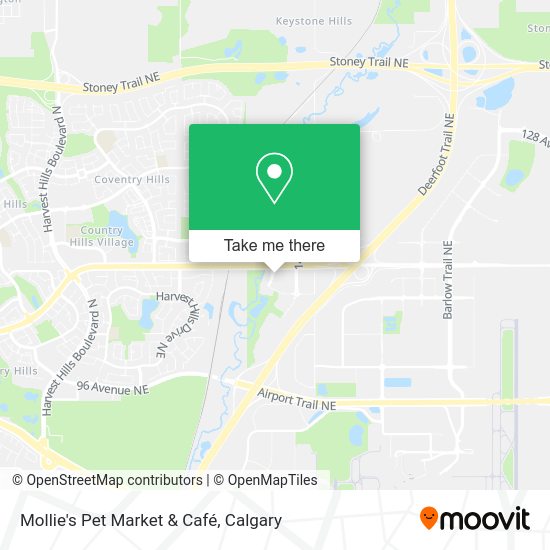 Mollie's Pet Market & Café map
