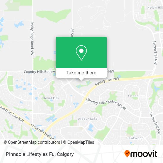 Pinnacle Lifestyles Fu map