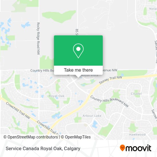 Service Canada Royal Oak plan