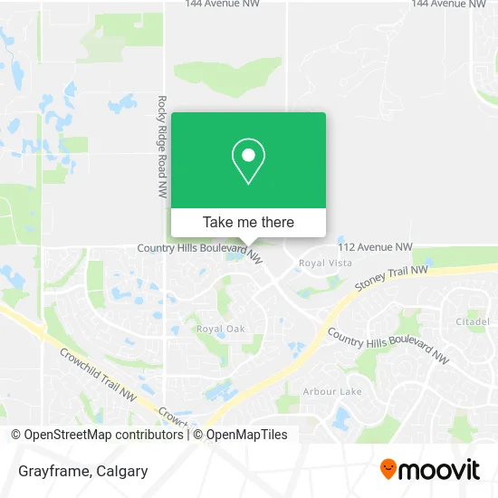 Grayframe map