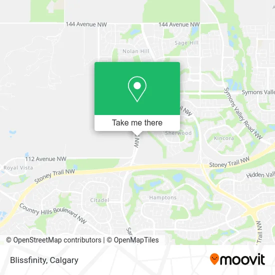 Blissfinity map