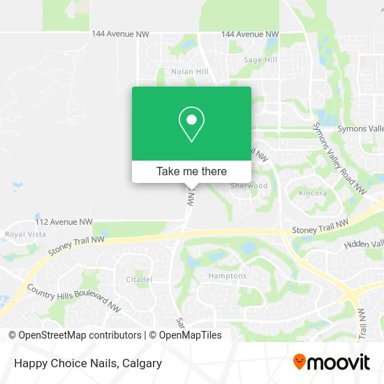 Happy Choice Nails map