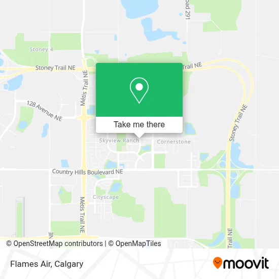 Flames Air map
