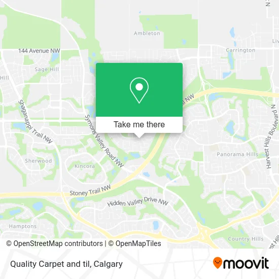 Quality Carpet and til map