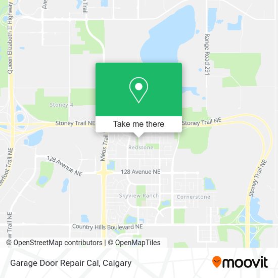 Garage Door Repair Cal map