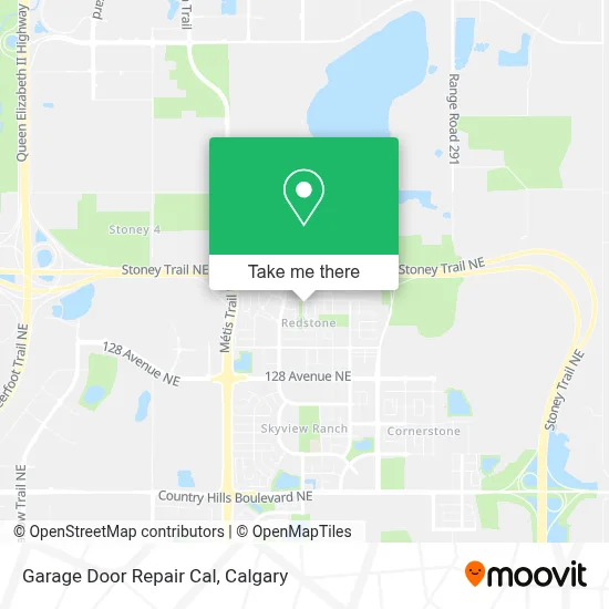 Garage Door Repair Cal map