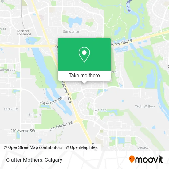 Clutter Mothers map