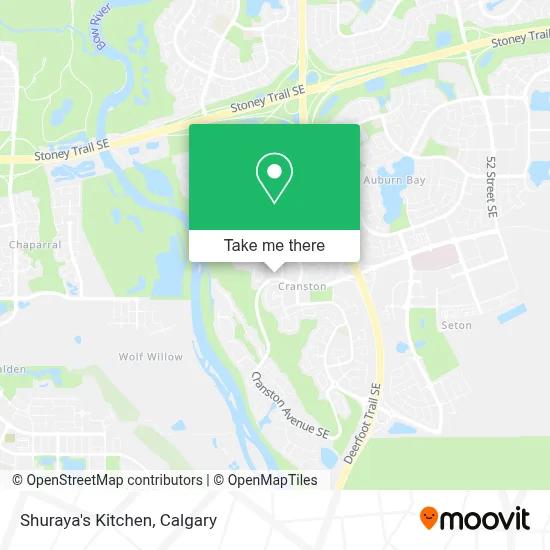 Shuraya's Kitchen map