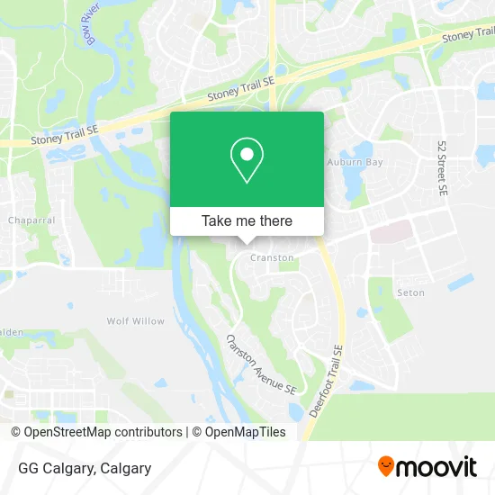 GG Calgary map
