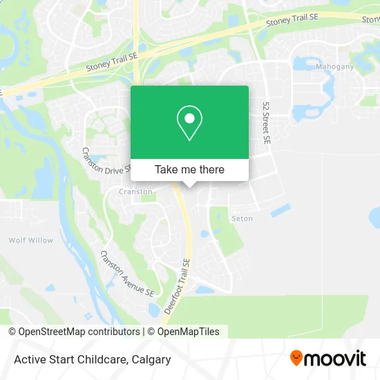 Active Start Childcare map