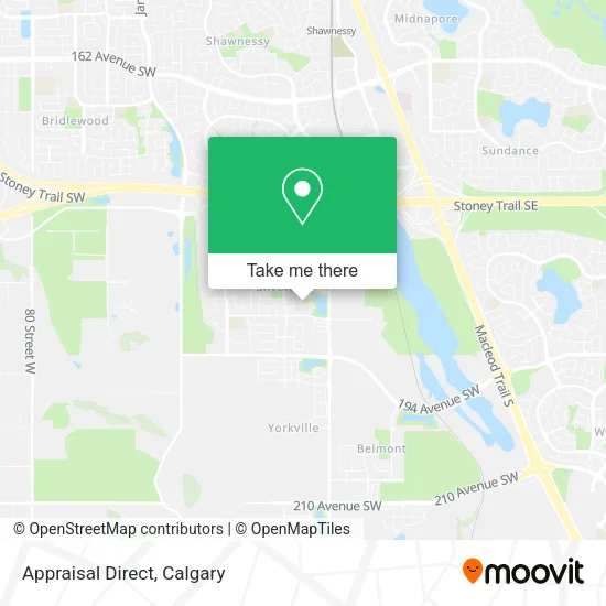Appraisal Direct map