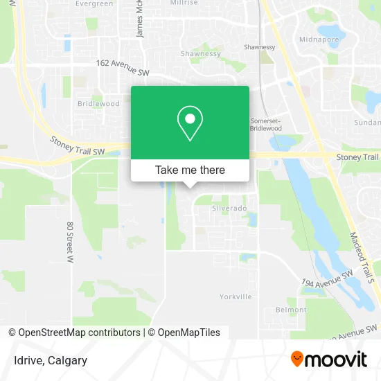 Idrive map
