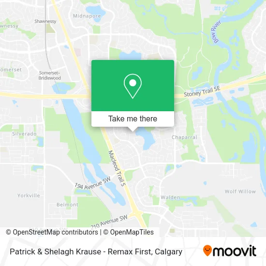 Patrick & Shelagh Krause - Remax First map