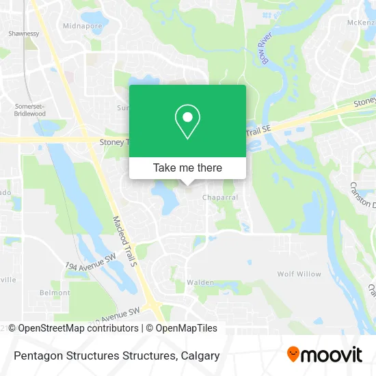 Pentagon Structures Structures map