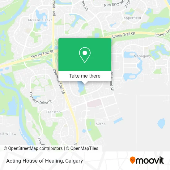 Acting House of Healing map