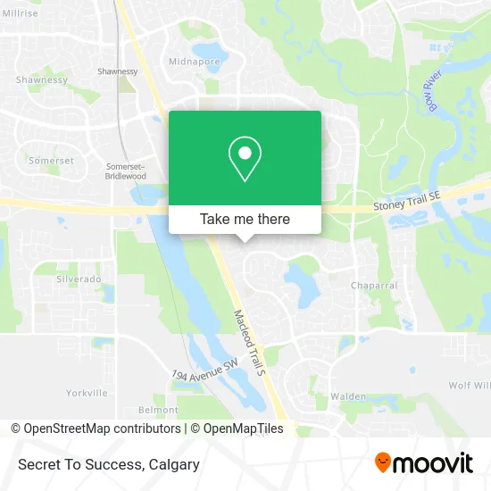 Secret To Success map