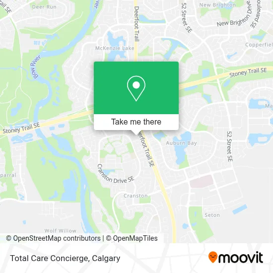 Total Care Concierge map