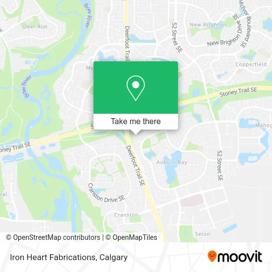 Iron Heart Fabrications map
