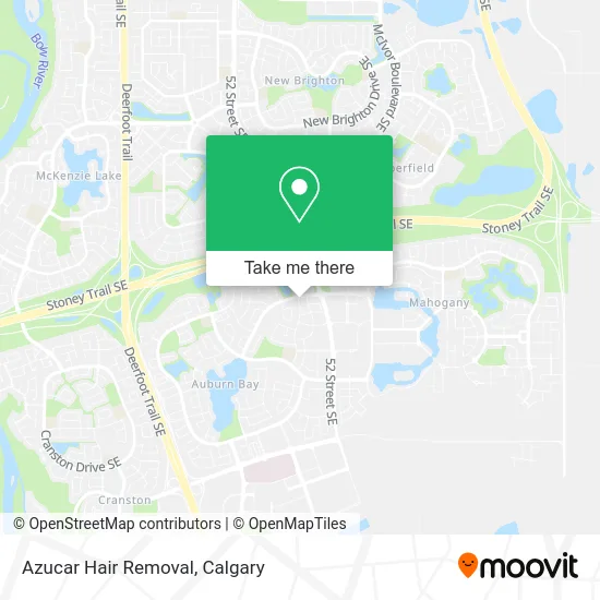Azucar Hair Removal map