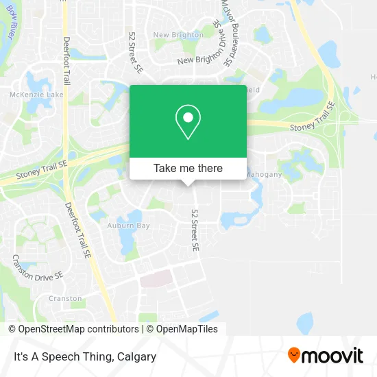It's A Speech Thing map