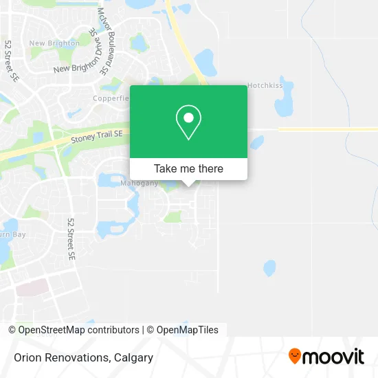 Orion Renovations map