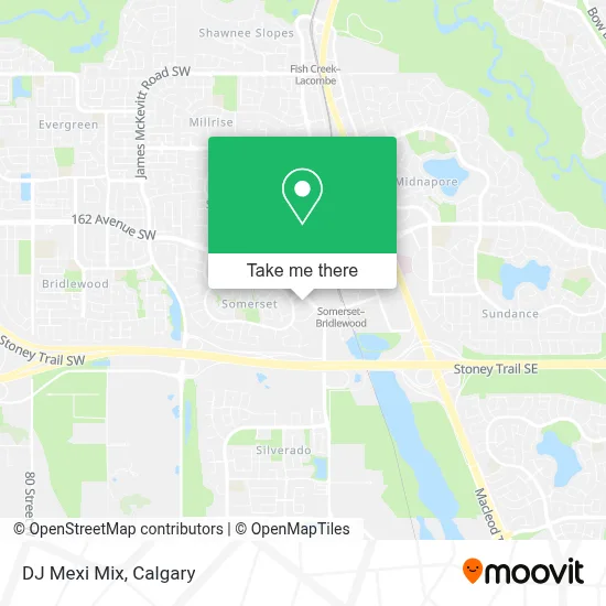 DJ Mexi Mix map