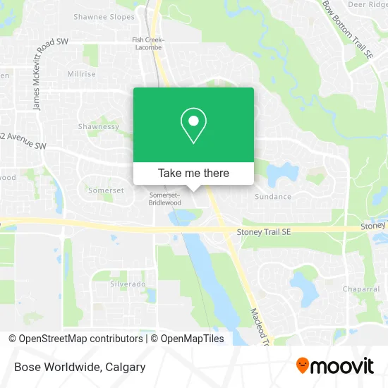 Bose Worldwide map