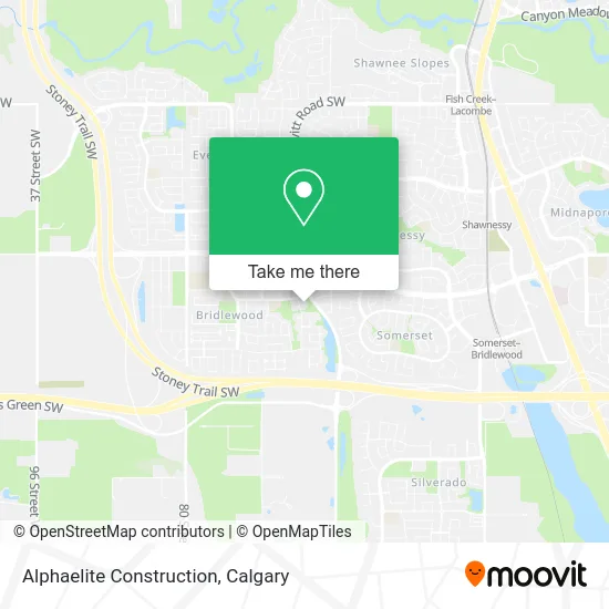 Alphaelite Construction map