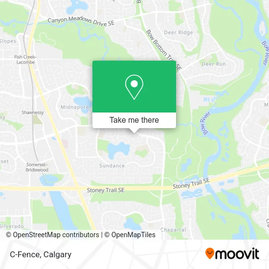 C-Fence map