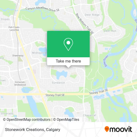 Stonework Creations map