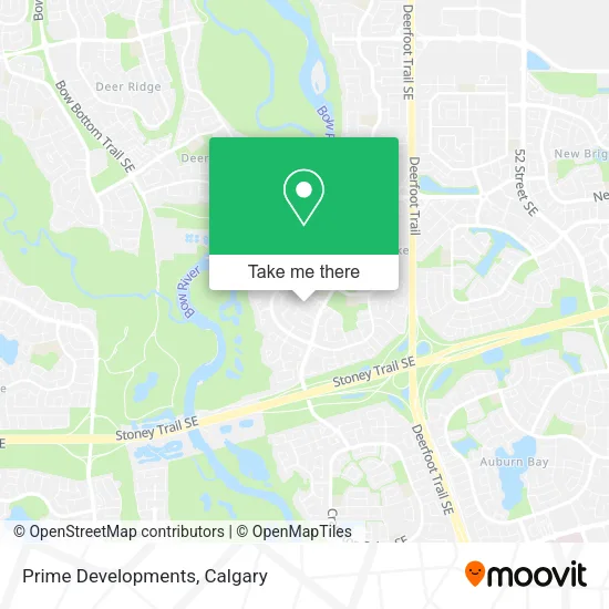 Prime Developments map