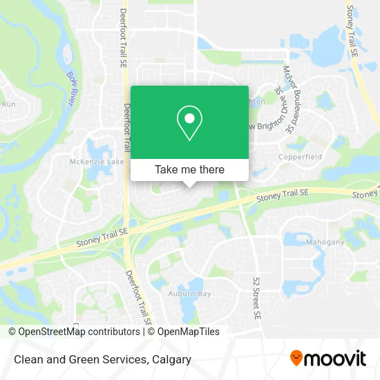 Clean and Green Services map