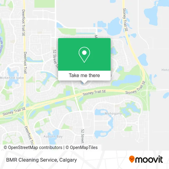 BMR Cleaning Service map
