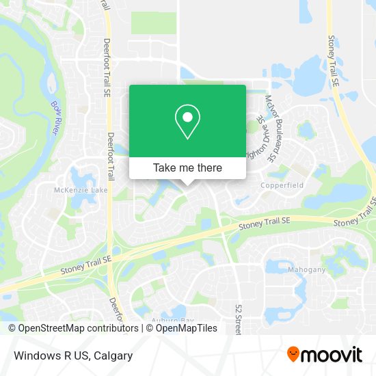 Windows R US map