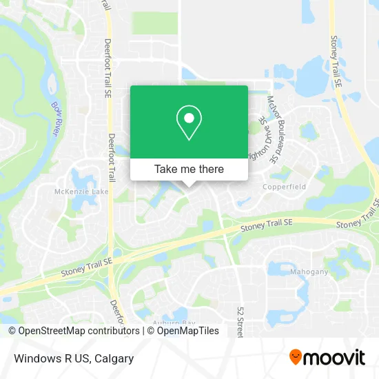 Windows R US map