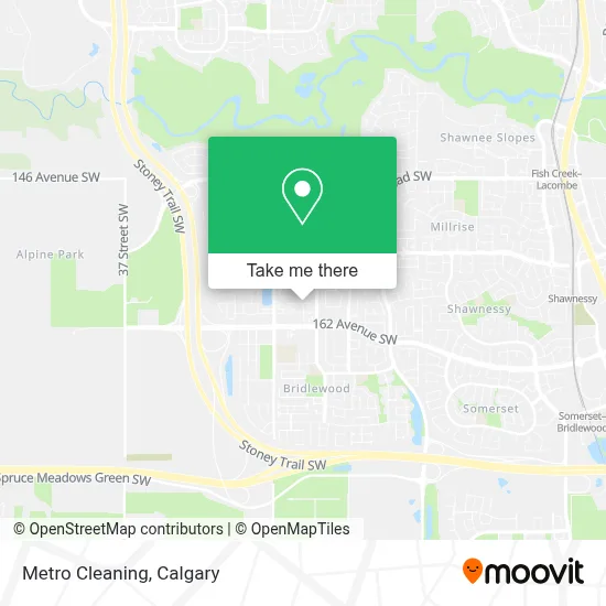 Metro Cleaning map