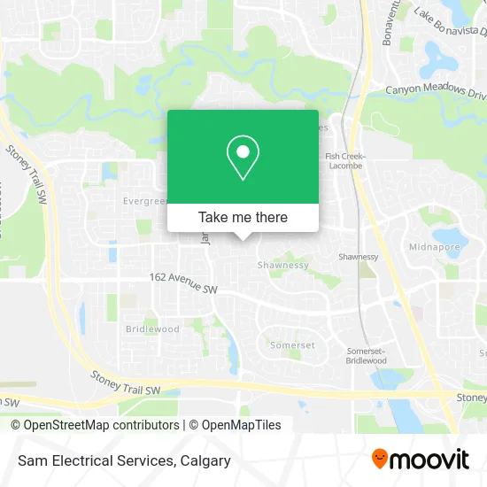 Sam Electrical Services map