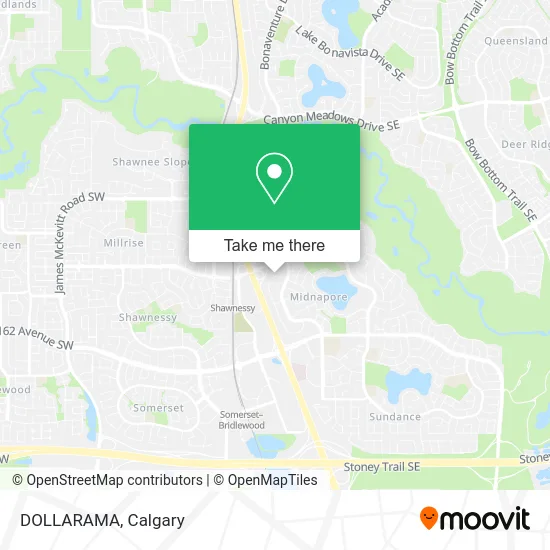 DOLLARAMA map