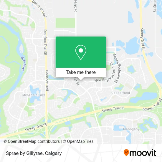 Sprae by Gillyrae map