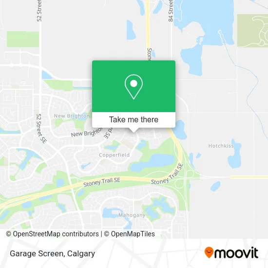Garage Screen map