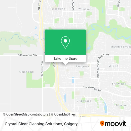 Crystal Clear Cleaning Solutions map